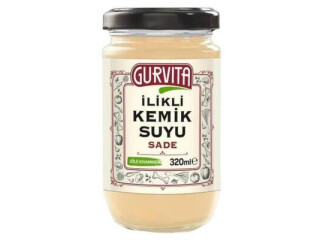 Gurvita İlikli Kemik Suyu Sade 320 Ml