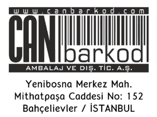 Can Barkod Ambalaj ve Dış Ticaret A.Ş.